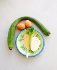 软软的馒头丝瓜松饼做法图解1)