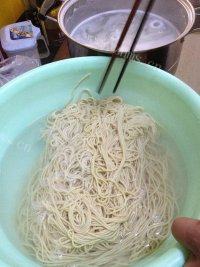 家常肉丝鸡蛋炒面做法图解3)