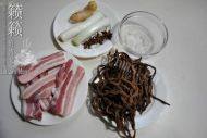 清香的豇豆红烧肉做法图解1)