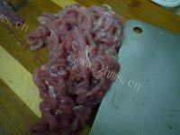 绿色食物之京酱肉丝做法图解1)