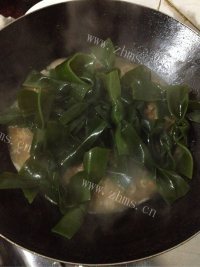 浓香海带焖排骨做法图解13)