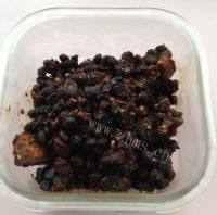 美味的腊肉豆豉炒苦瓜做法图解10)