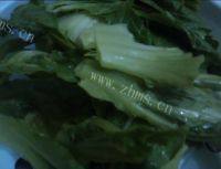 家常菜清炒芥菜做法图解1)