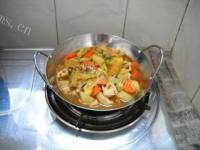 美味的辣白菜杂蔬素锅的做法图解十三