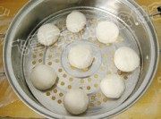 自制豆浆馒头做法图解7)