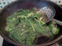 家常菜香菇扒油菜做法图解3)