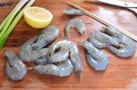 美味的香烤滋味虾做法图解4)