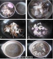 咖喱粉丝海蟹煲做法图解2)