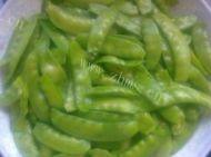 美味荷兰豆炒肉片做法图解2)