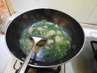 家常菜青菜肉丸汤做法图解9)