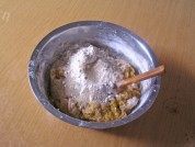 南瓜蒸糕做法图解5)