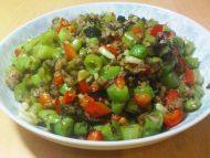 简易的榄菜肉末四季豆