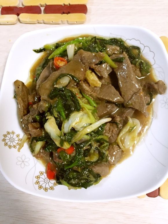 唇齿留香的爆炒牛肉