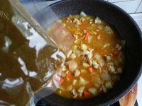 美味的咖喱鸡肉土豆做法图解10)
