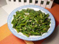 「自创」蒜香豆角