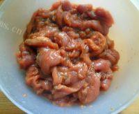 家常菜四季豆炒肉片做法图解1)