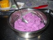 芝麻紫薯饼做法图解5)