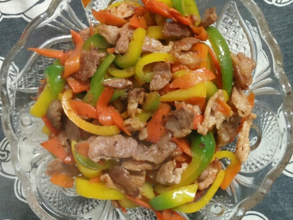 青椒肉片