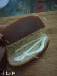 班戈蛋皮肉松面包做法图解10)