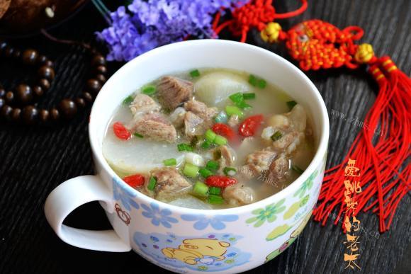 家常白萝卜炖羊肉