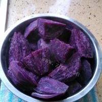 简单版紫薯汤圆的做法图解二