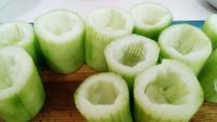 唇齿留香的丝瓜酿肉做法图解1)