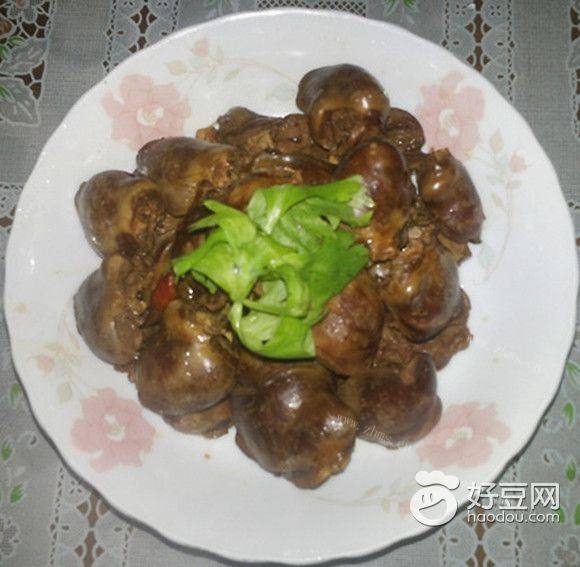 酱汁鸭心