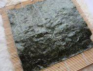 「绿色食物」寿司做法图解4)