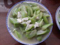 家常菜素炒丝瓜