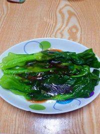 家常菜白灼广东菜心