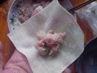 美味的煎云吞饺子做法图解9)