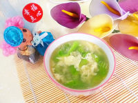美味的丝瓜鸡蛋汤