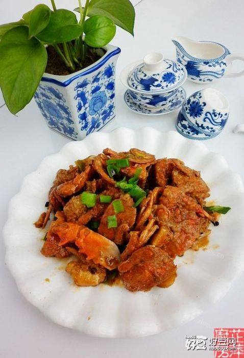 酱烧螃蟹