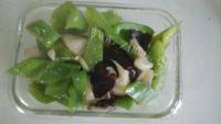家常菜青椒炒香菇
