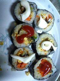 家常紫菜饭卷