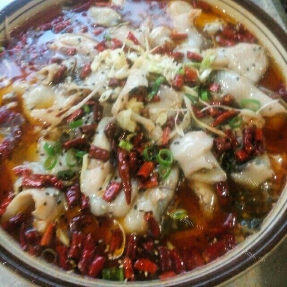 营养丰富的麻辣水煮鱼
