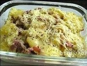 美味的培根焗土豆做法图解4)