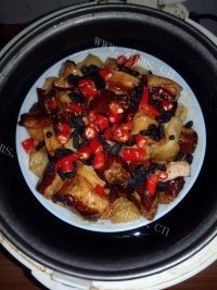 好吃的油豆腐生蒸肉做法图解7)