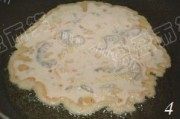 自制泡菜海鲜饼做法图解4)