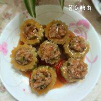 家常菜苦瓜酿肉