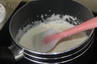 美食抹茶巴巴露佐香草奶冻做法图解27)