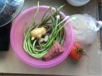 DIY豆角焖面做法图解1)
