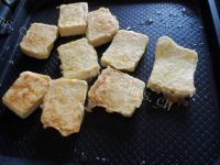 美味的香辣煎豆腐做法图解9)