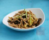 家常菜炒木须肉