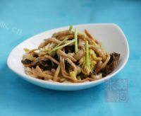 家常菜炒木须肉