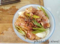美味的腐乳豆豉蒸鸡做法图解8)