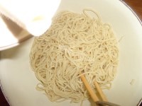 美味的素炒面做法图解5)