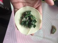 口感不错的荠菜鲜肉饺子