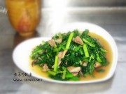 家常韭菜炒鱿鱼做法图解3)