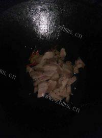 家常菜肉片四季豆做法图解6)
